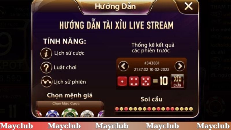 Cách chơi Sicbo với hệ thống cửa cược phong phú