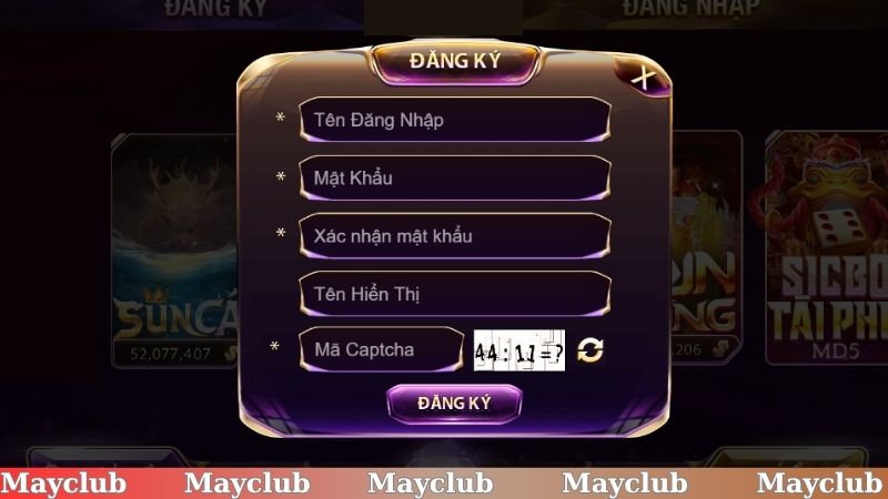Hoàn thành đăng ký Mayclub rinh ưu đãi khủng