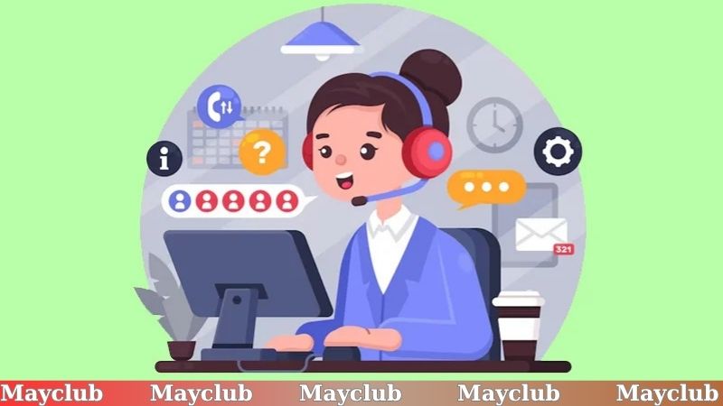 Live chat là kênh liên hệ Mayclub được ưu ái