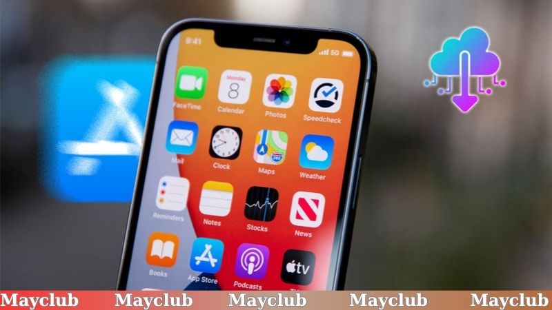 Người chơi tải app Mayclub dễ dàng trên điện thoại iOS